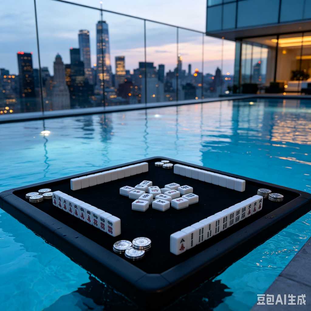 artistic mahjong tiles set