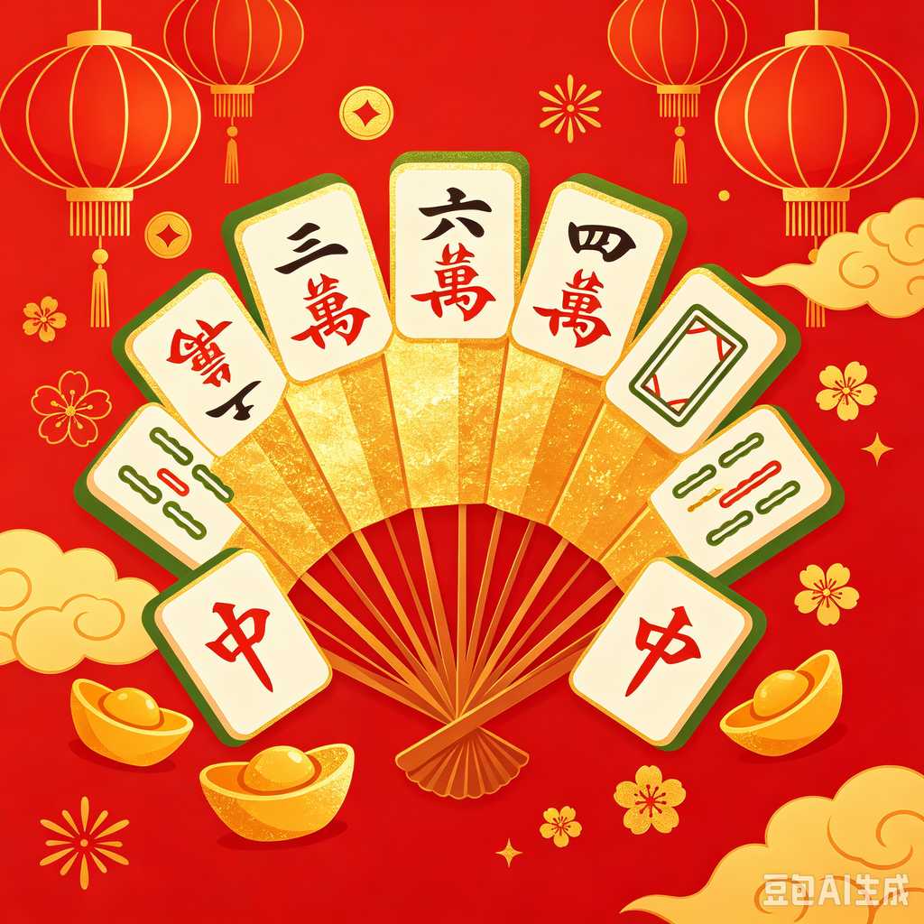 hand crafted mahjong set