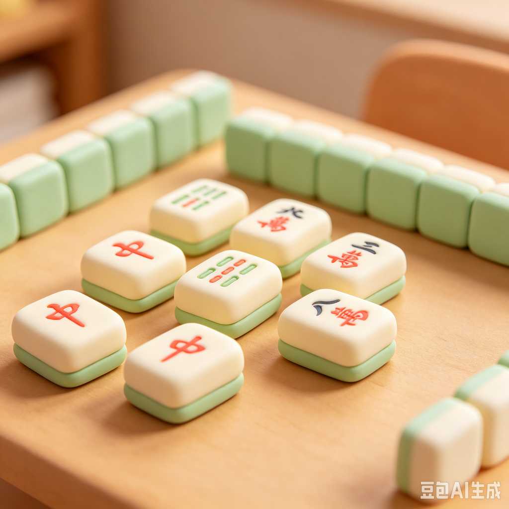 fashion mini mahjong set gift