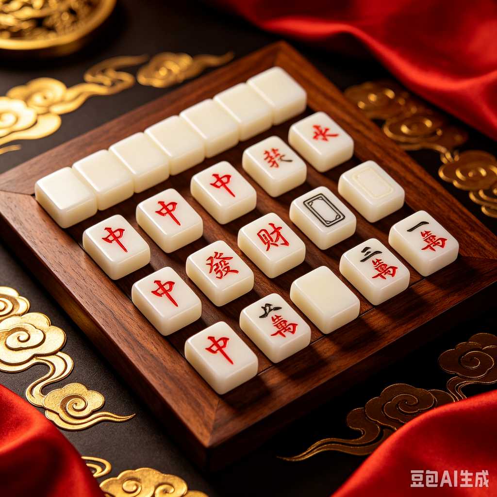 unique decoration mahjong tiles