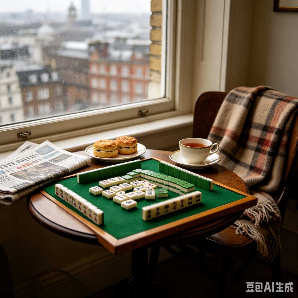 holiday present mahjong tiles